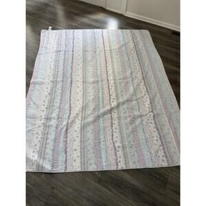 Cozy Line Home Fashions Rose Floral Cotton Reversible Quilt Set Floral Twin